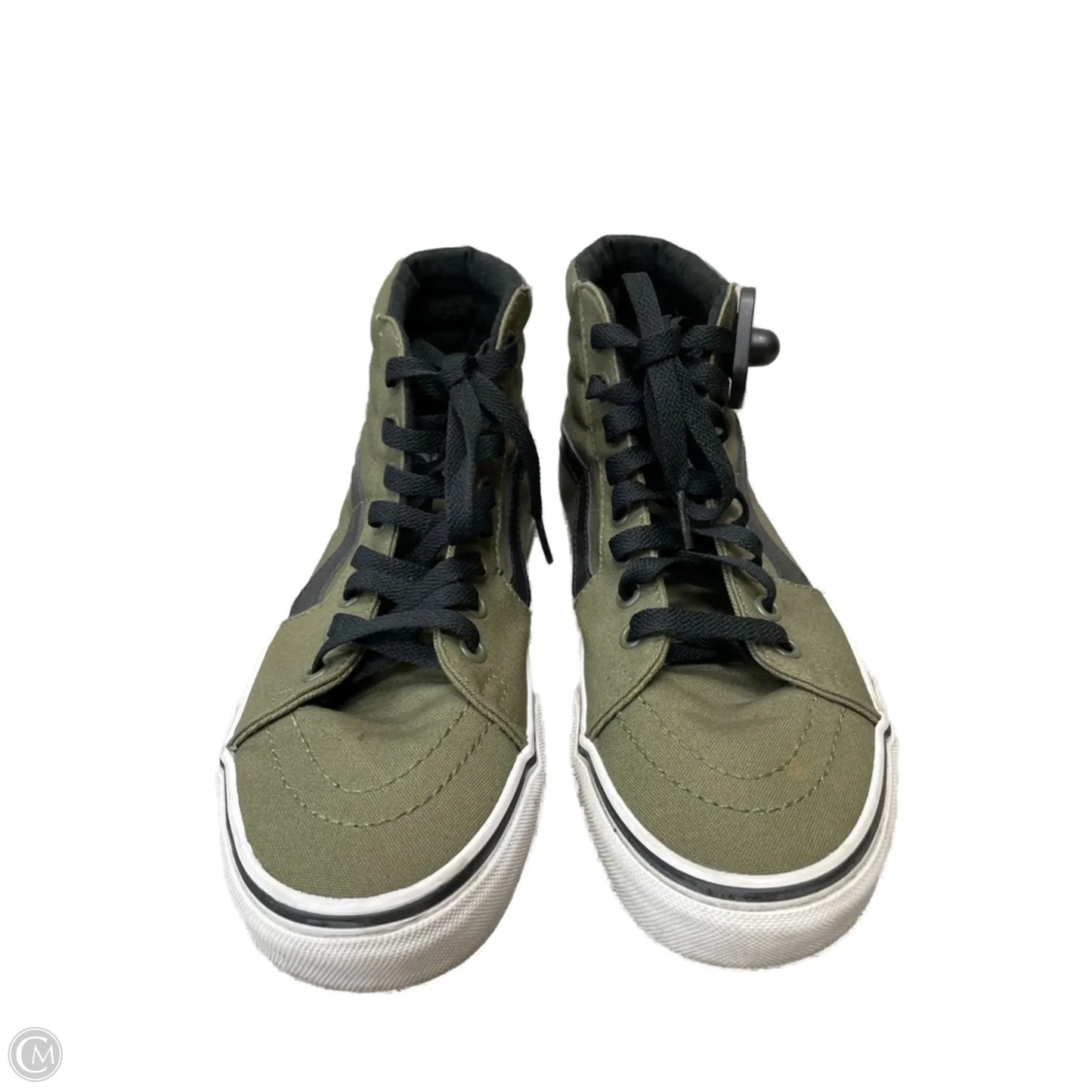Shoes Sneakers By Vans In Green, Size: 8