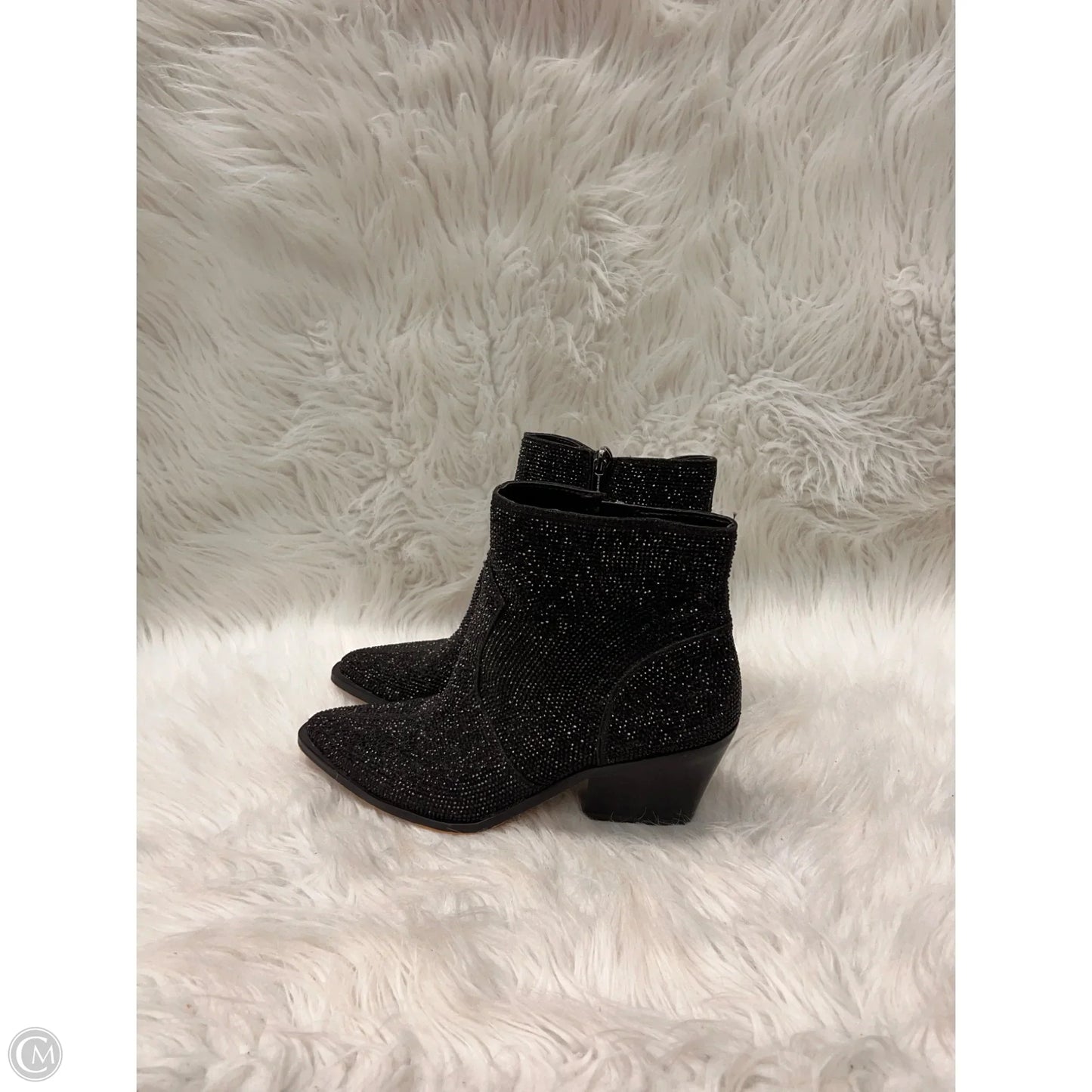 Boots Ankle Heels By Jessica Simpson In Black, Size: 6.5