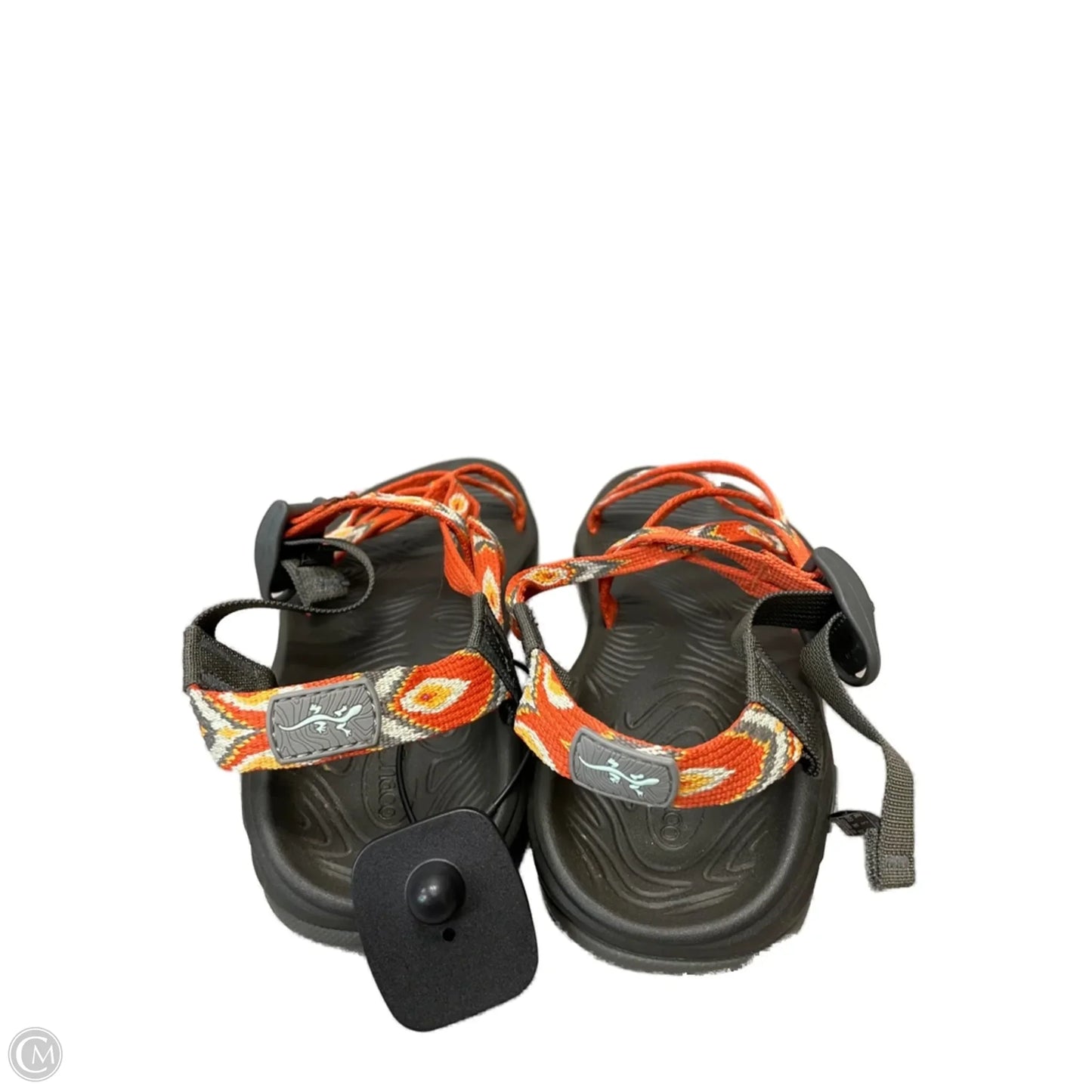 Sandals Sport By Chacos In Black & Orange, Size: 7