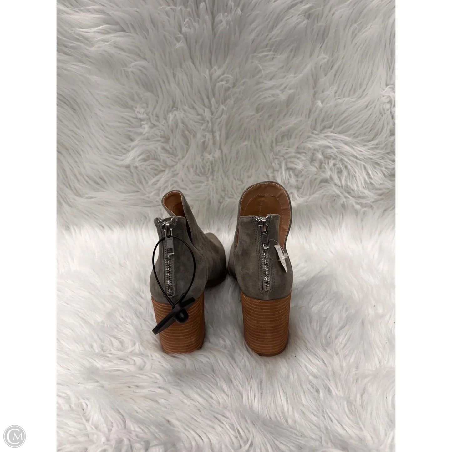 Boots Ankle Heels By Steve Madden In Taupe, Size: 7.5