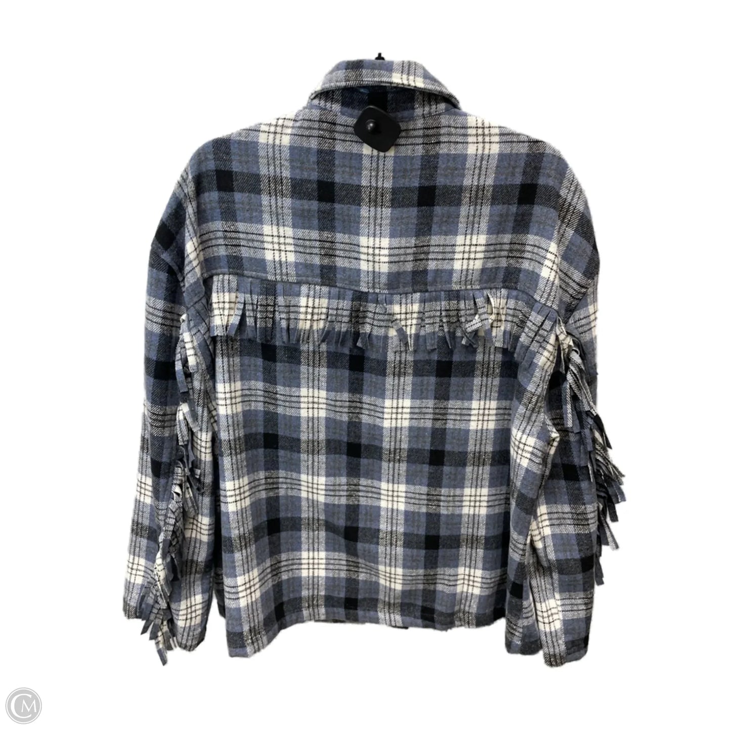 Jacket Shirt By Arula In Plaid Pattern, Size: 1x