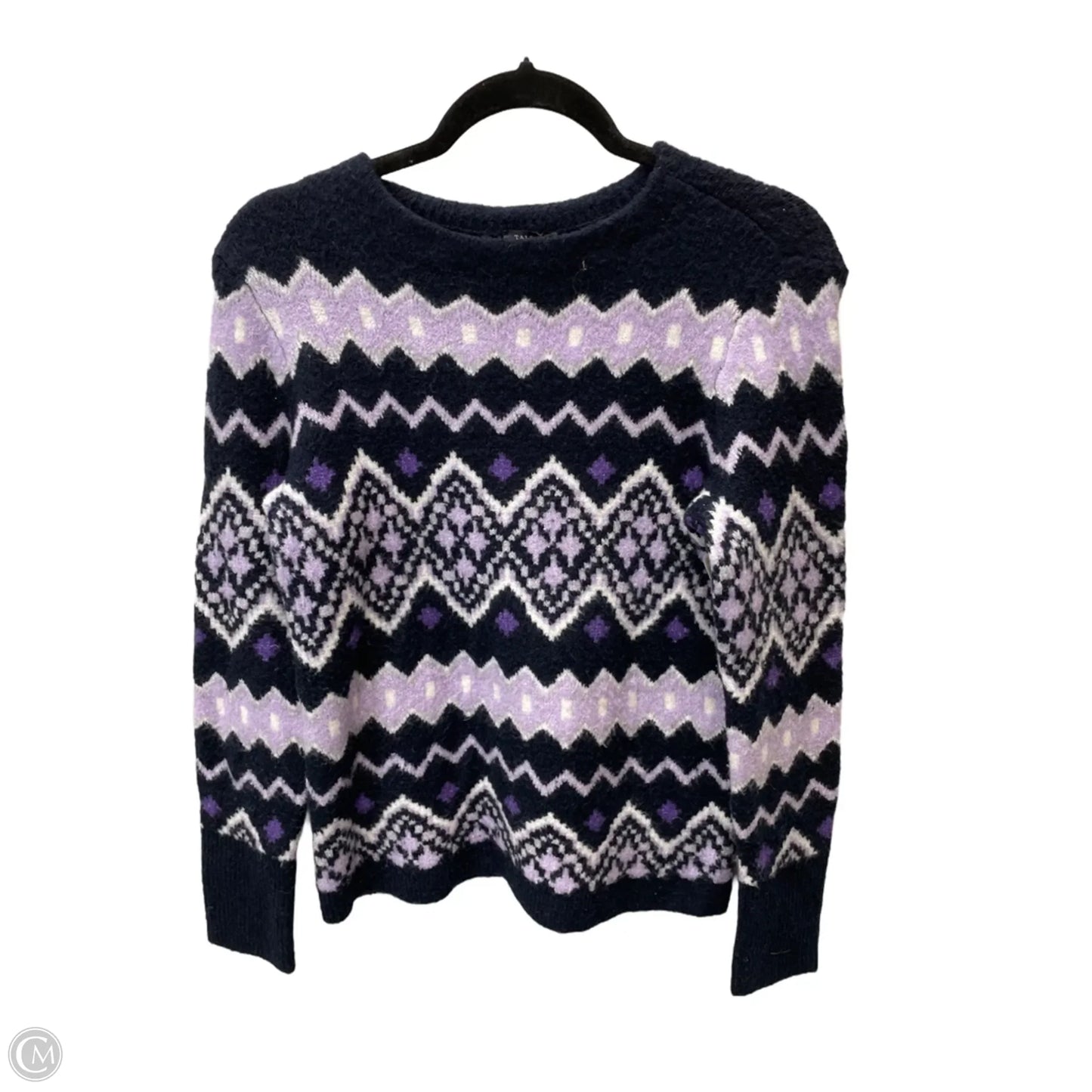 Sweater By Talbots In Geometric Pattern, Size: S