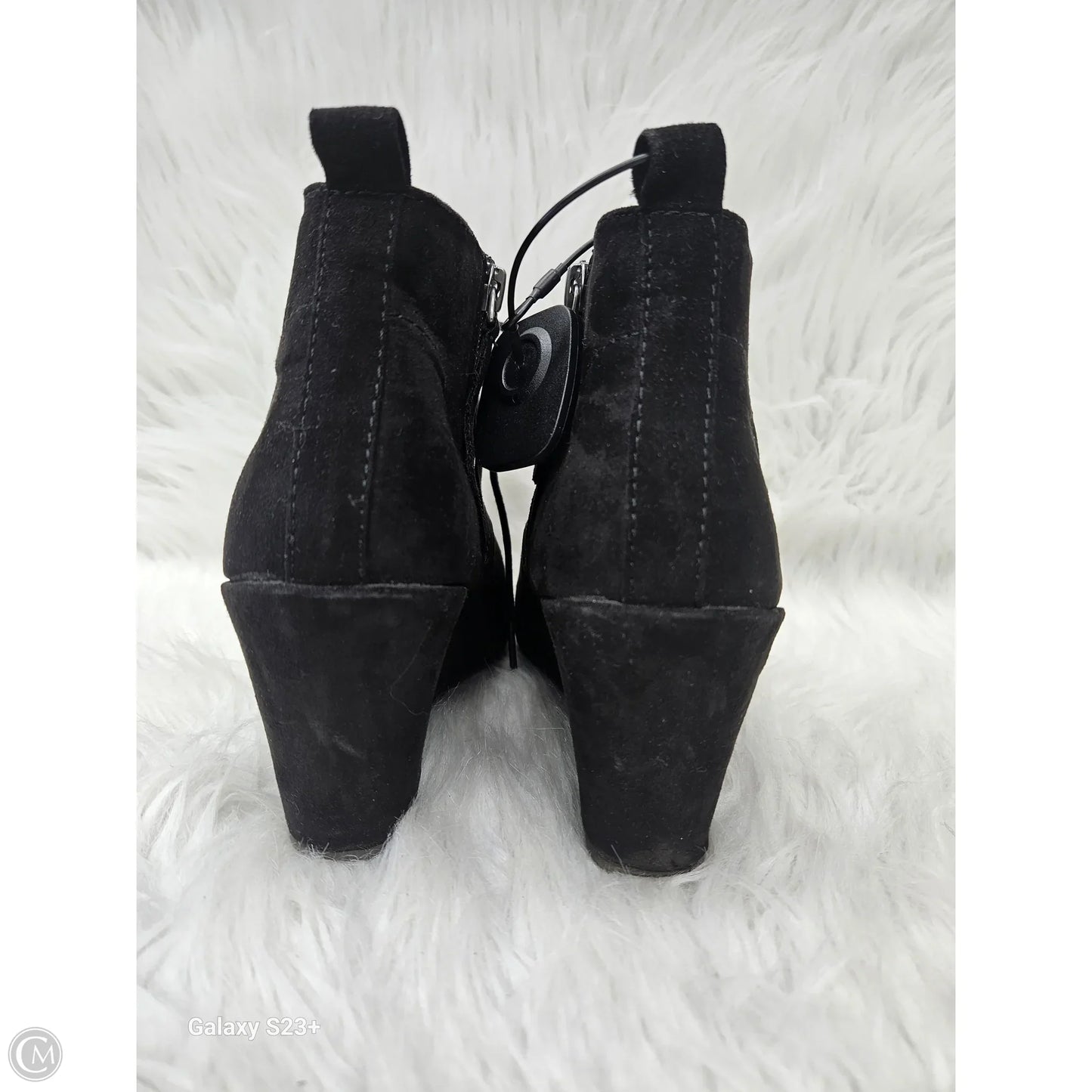 Shoes Heels Wedge By Dolce Vita In Black, Size: 8.5