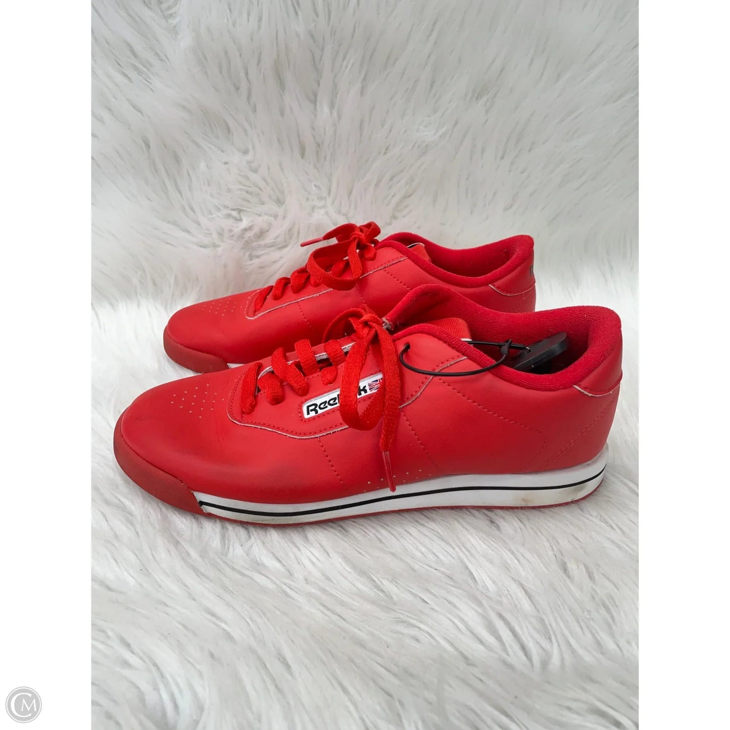 Shoes Sneakers By Reebok In Red, Size: 9