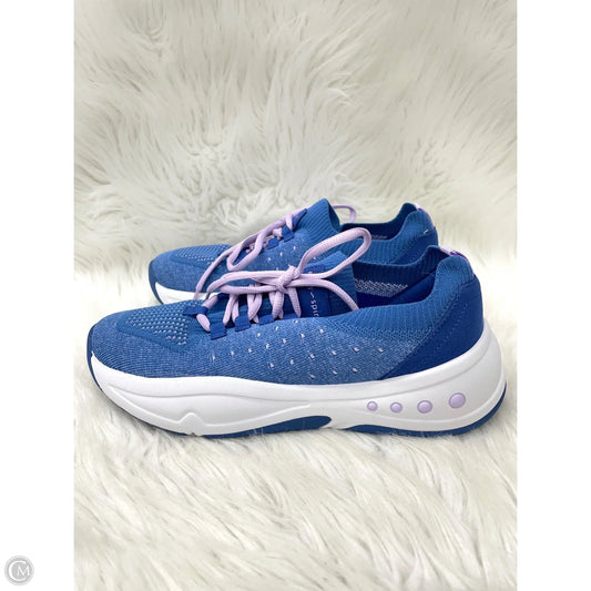 Shoes Sneakers By Easy Spirit In Blue & Purple, Size: 7