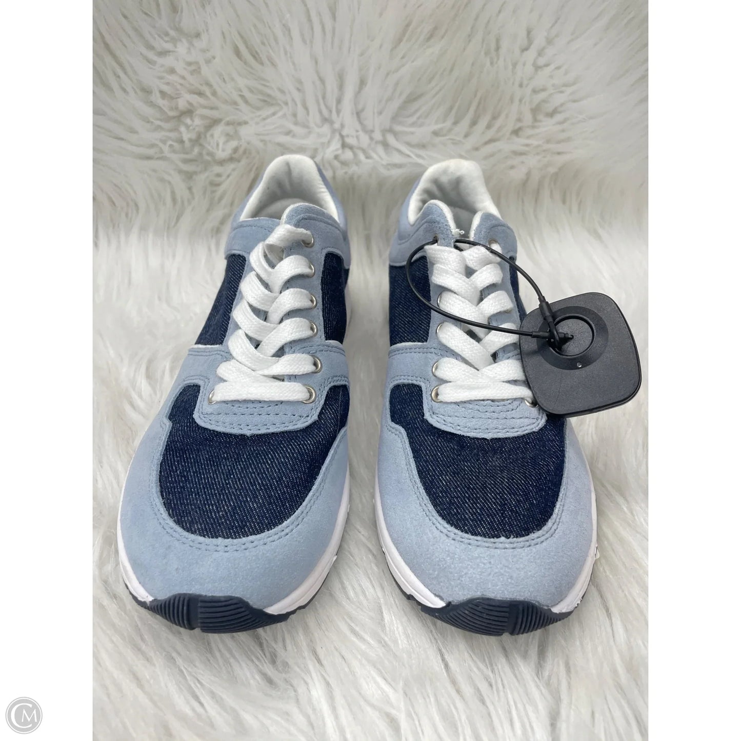 Shoes Sneakers By Isaac Mizrahi Live Qvc In Blue Denim, Size: 7