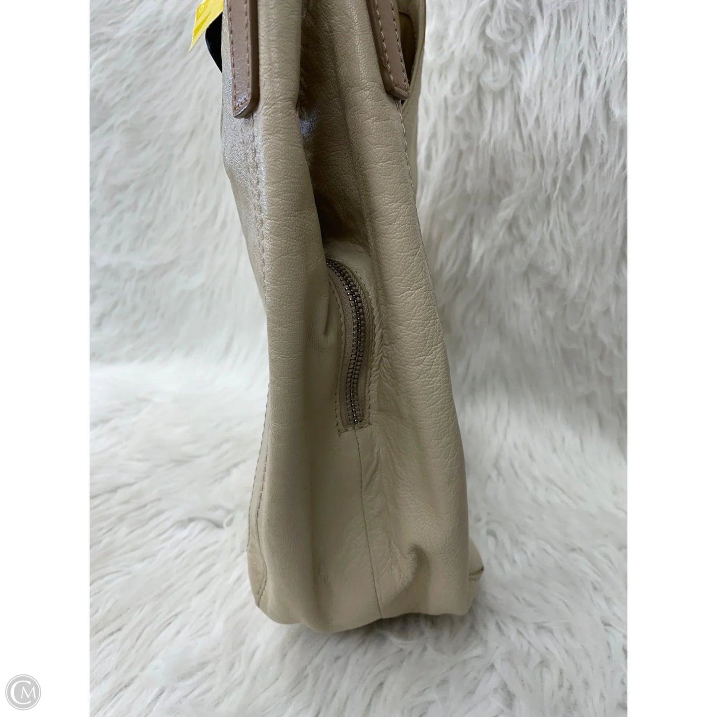 Handbag Leather By Lucky Brand, Size: Medium