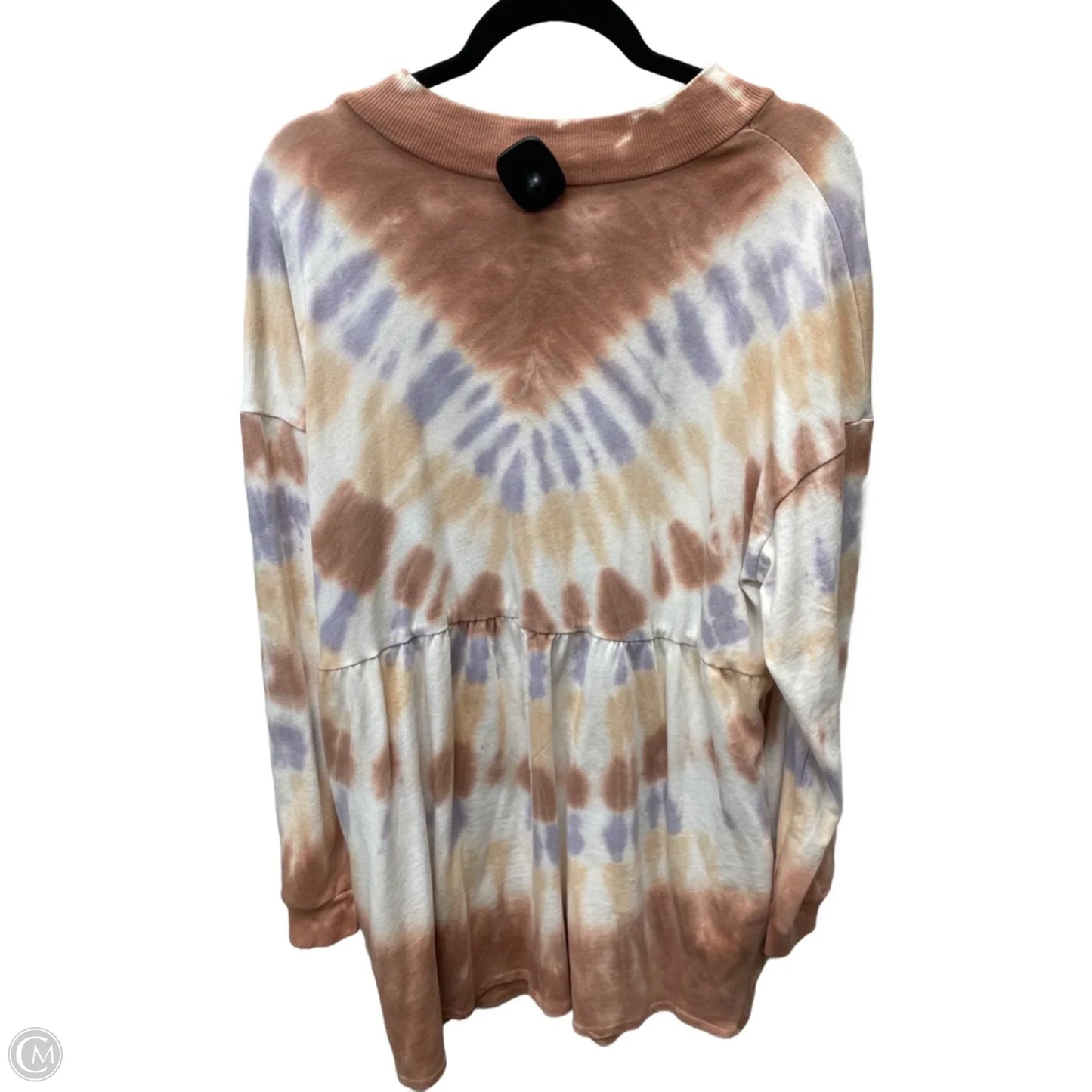 Dress Casual Short By Wild Fable In Tie Dye Print, Size: Xl