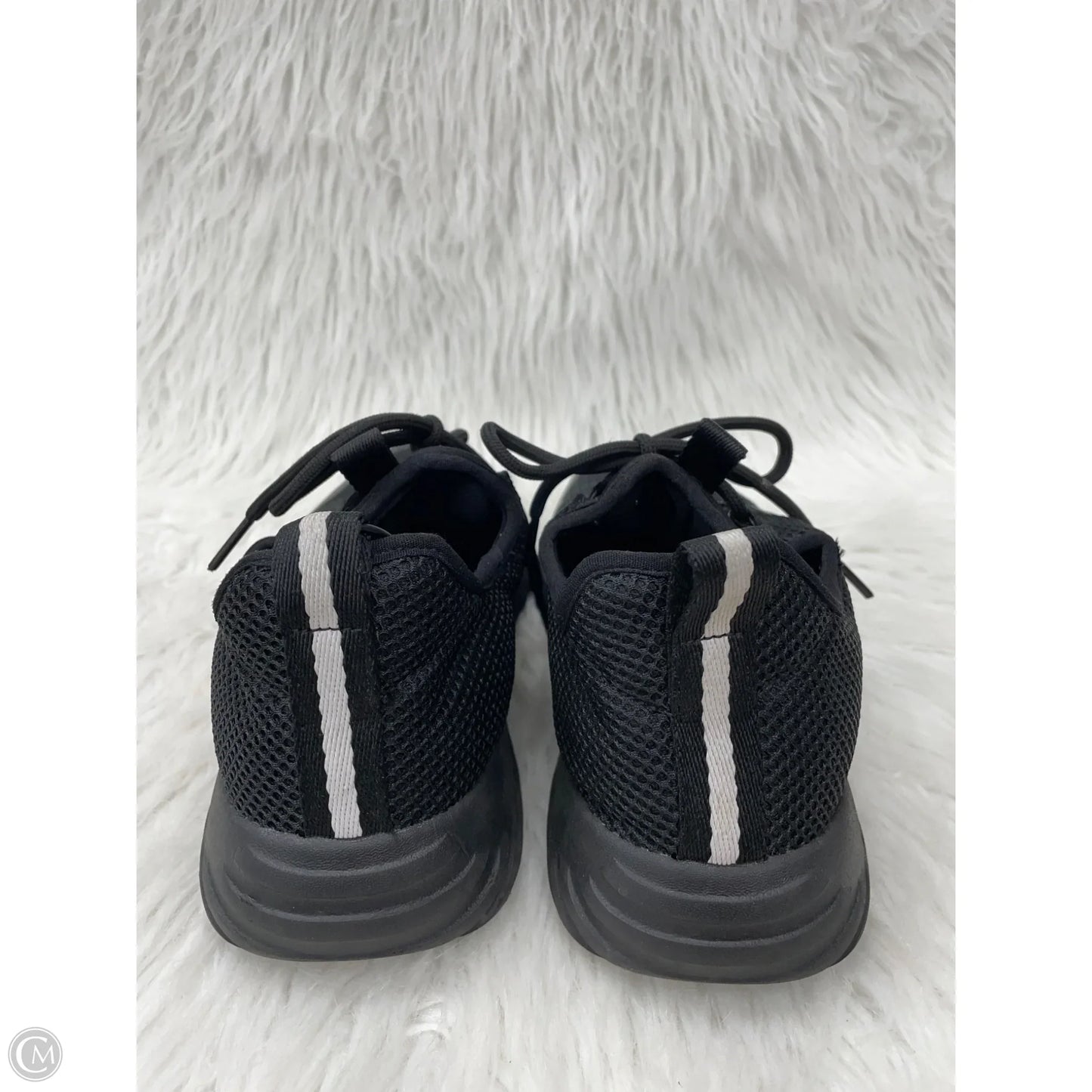 Shoes Athletic By Calvin Klein In Black & White, Size: 8.5