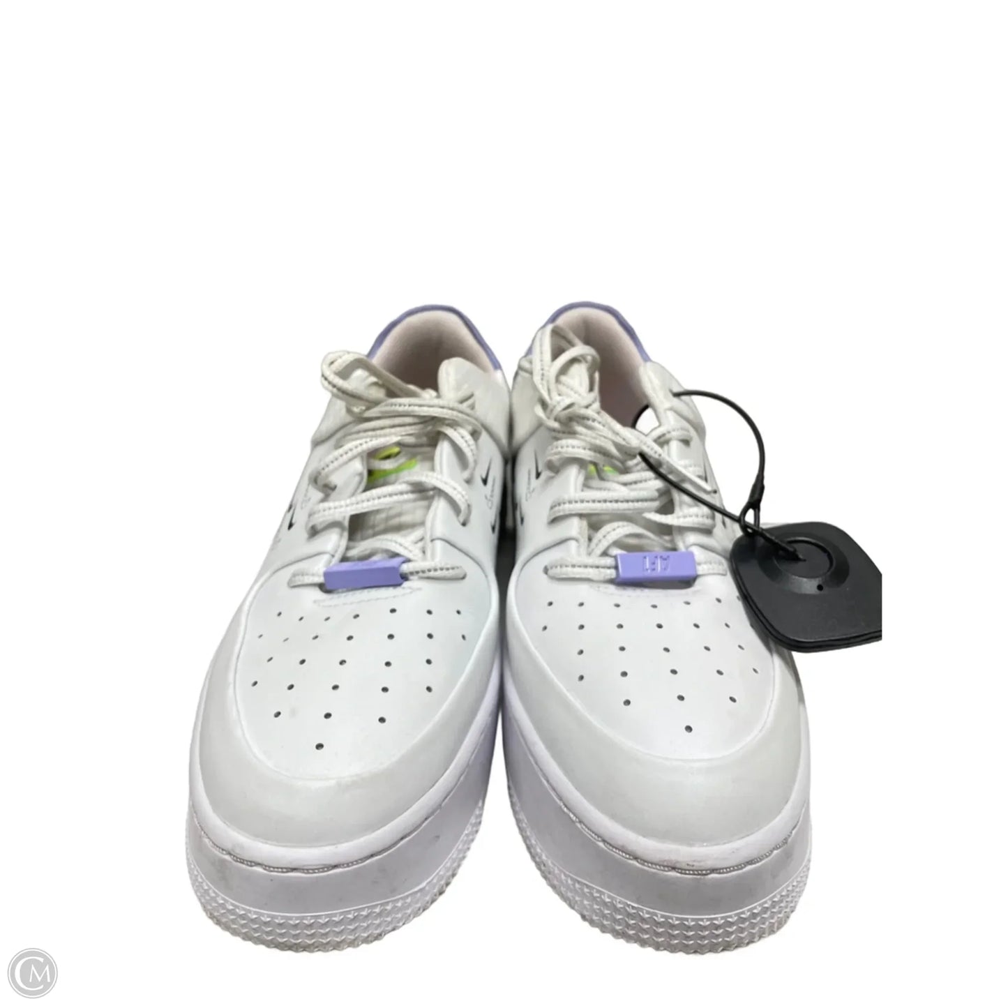 Shoes Sneakers By Nike In Purple & White, Size: 9