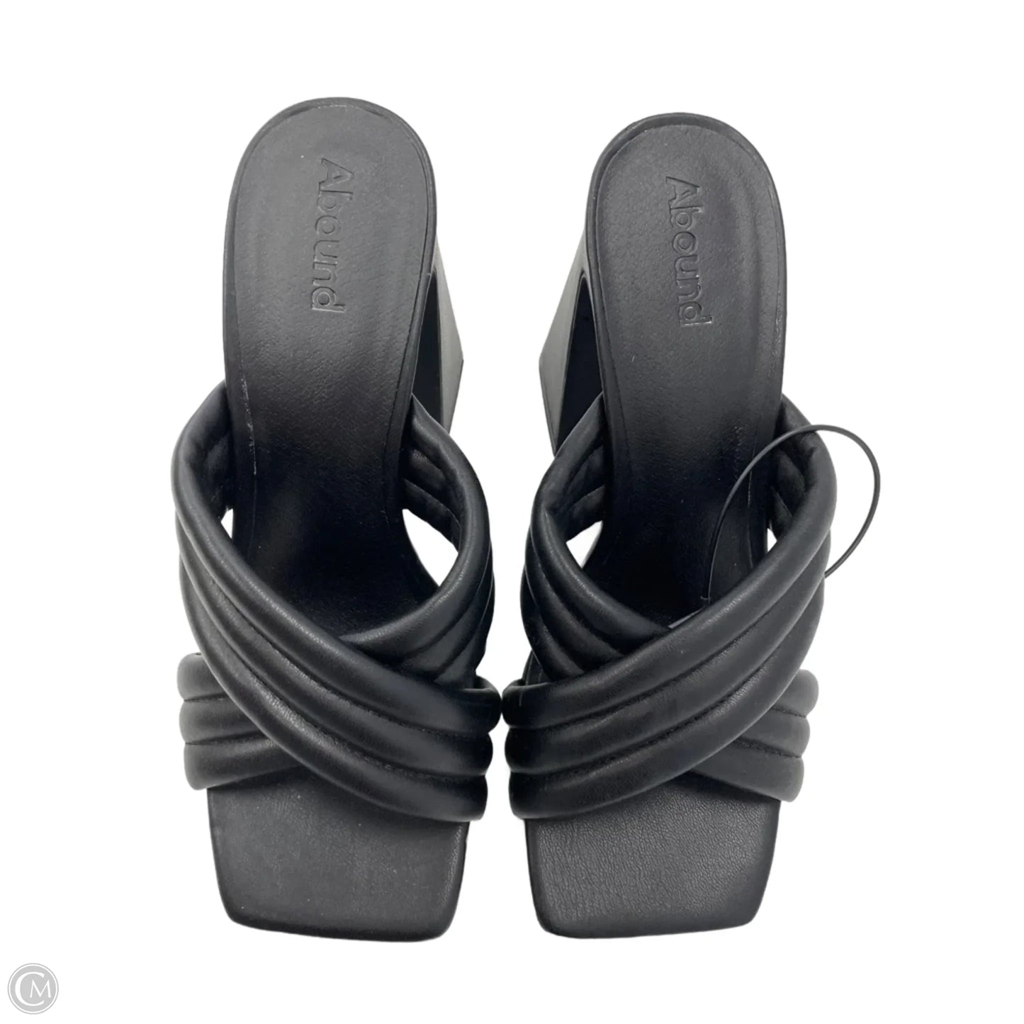 Sandals Heels Block By Abound In Black, Size: 7