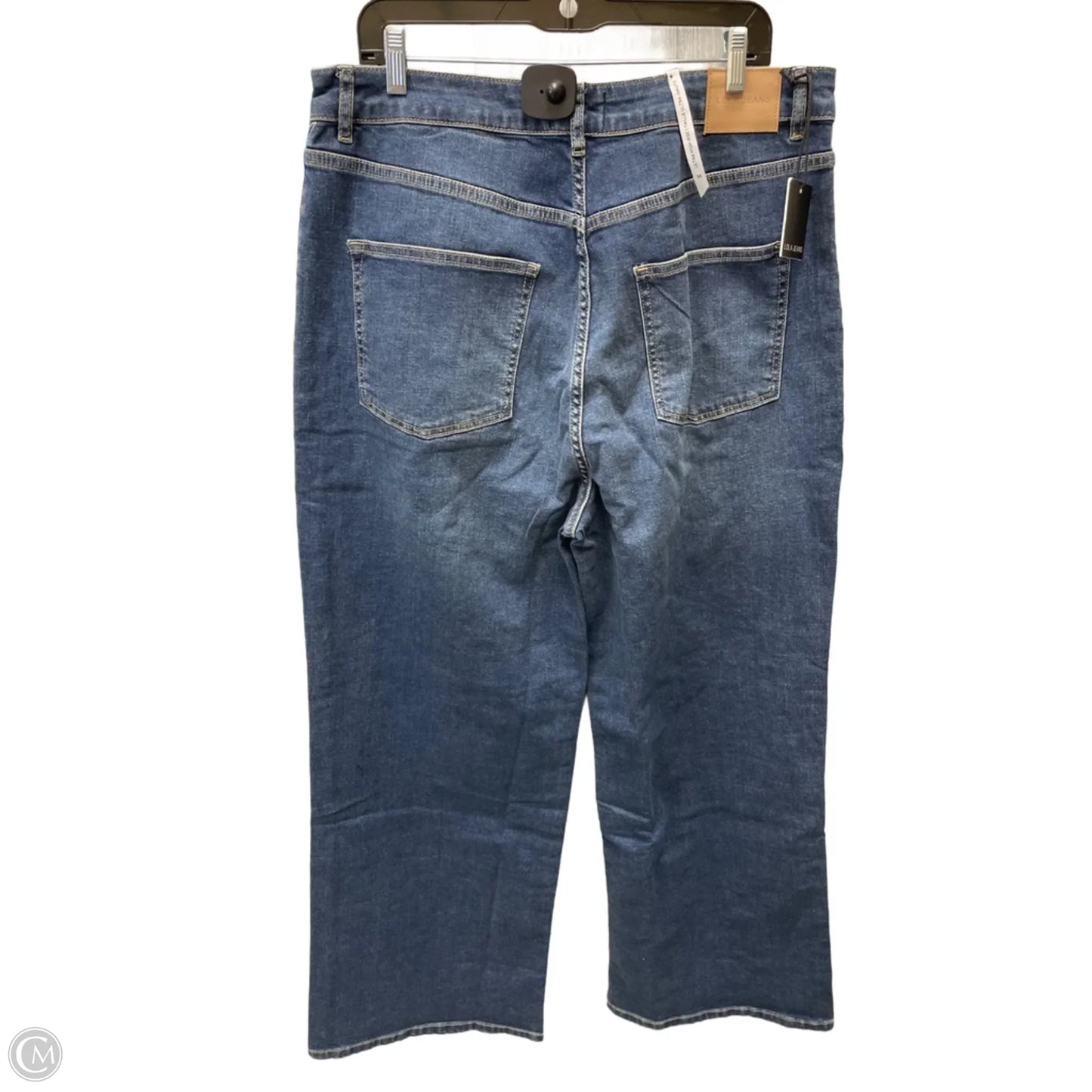 Jeans Wide Leg By Lola In Blue Denim, Size: 18