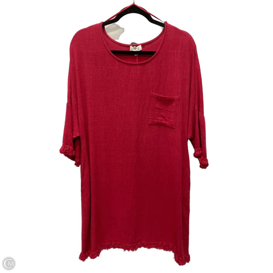 Dress Casual Short By Umgee In Red, Size: S