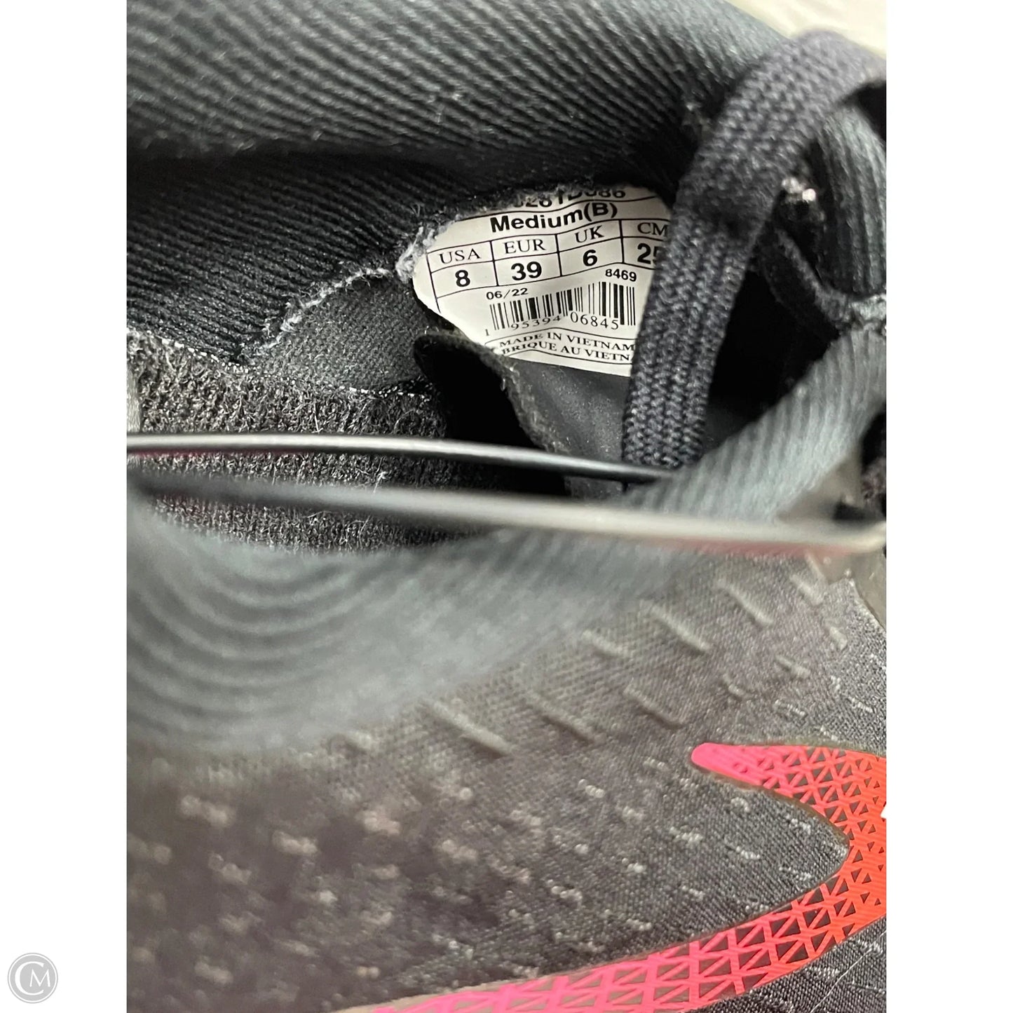 Shoes Athletic By Brooks In Black & Pink, Size: 8