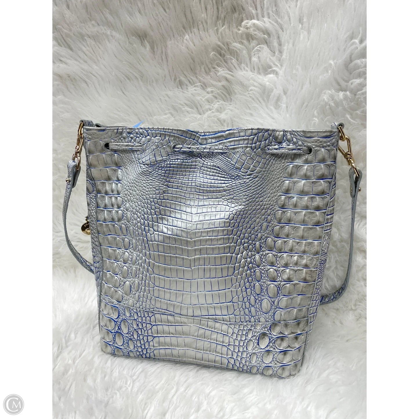 Handbag Designer By Brahmin, Size: Large