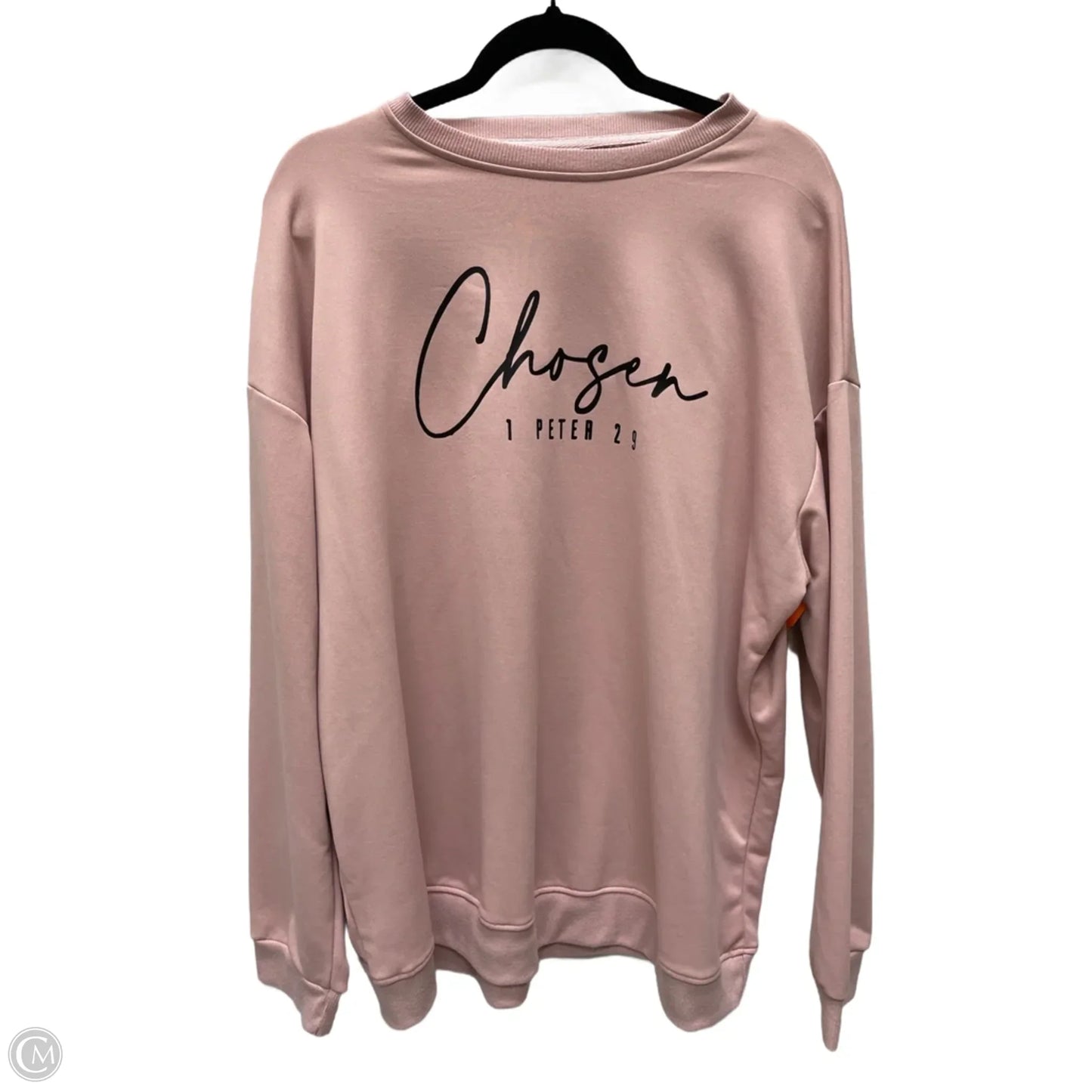 Top Long Sleeve By Clothes Mentor In Pink, Size: 3x