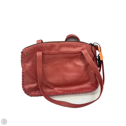 Handbag Leather By Hobo Intl, Size: Small