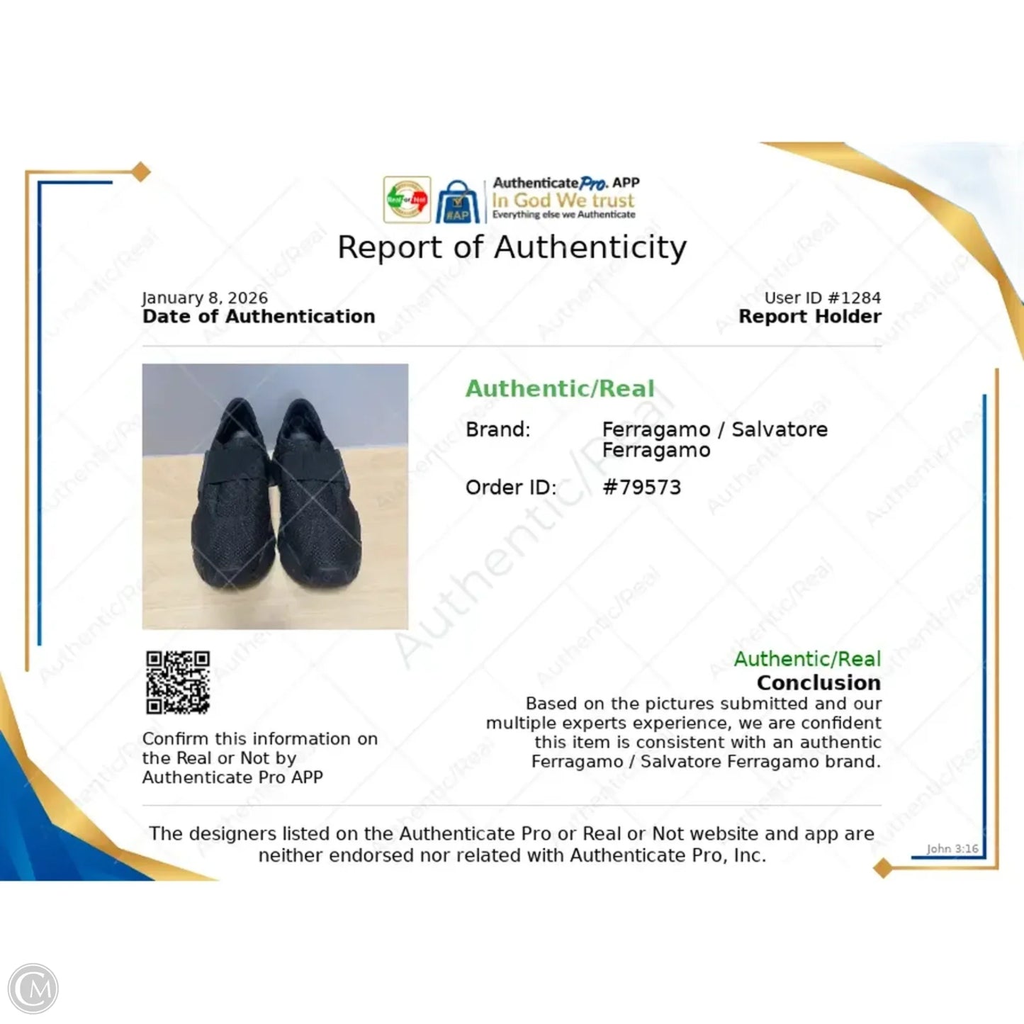 Shoes Luxury Designer By Ferragamo In Black, Size: 8