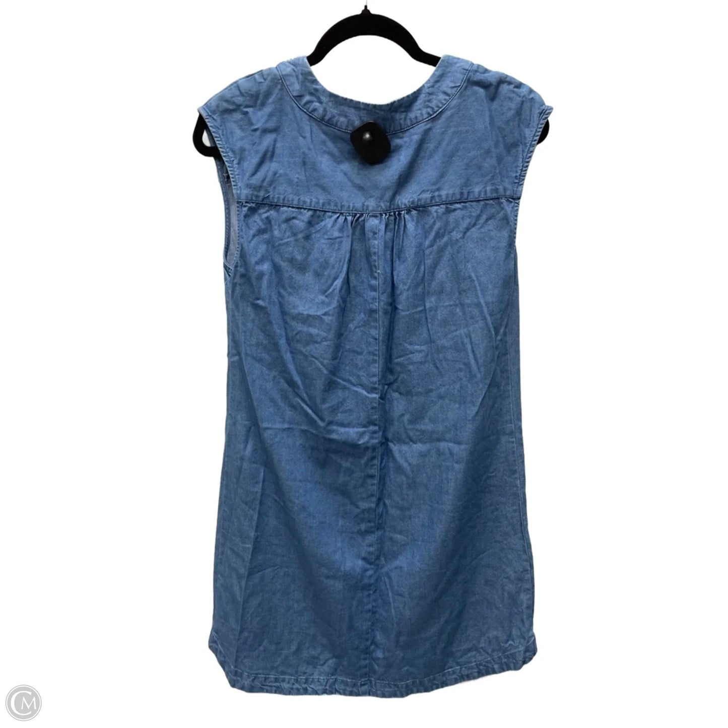 Dress Casual Short By Knox Rose In Blue Denim, Size: Xs