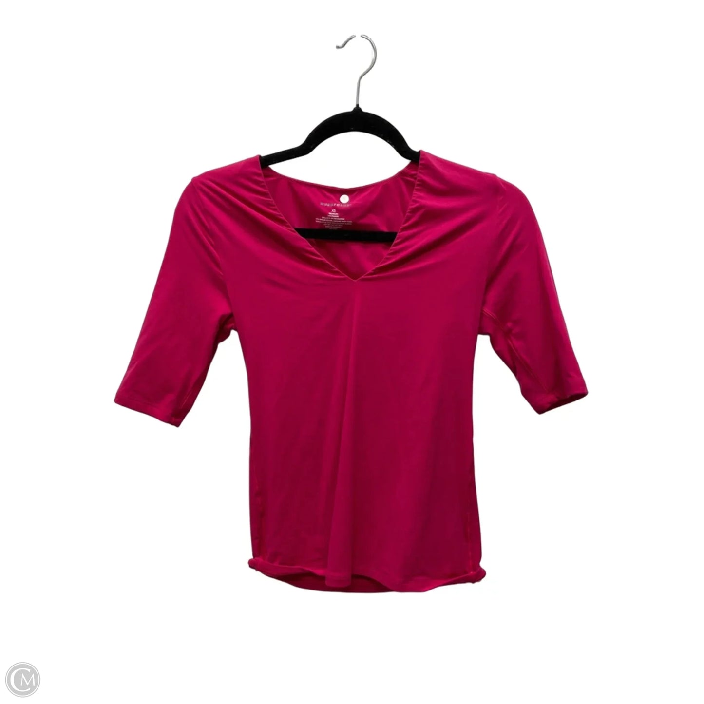 Top Short Sleeve By White House Black Market In Pink, Size: Xs