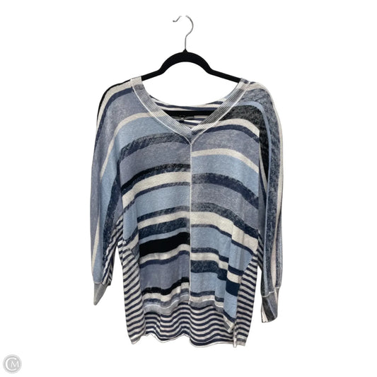 Sweater By Elliott Lauren In Striped Pattern, Size: L
