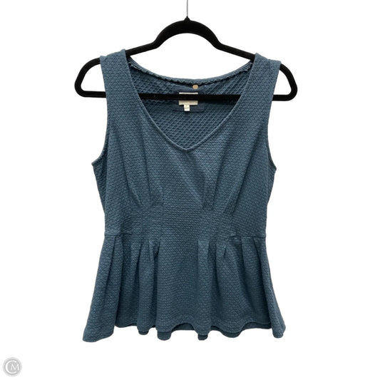 Top Sleeveless By Deletta In Teal, Size: M