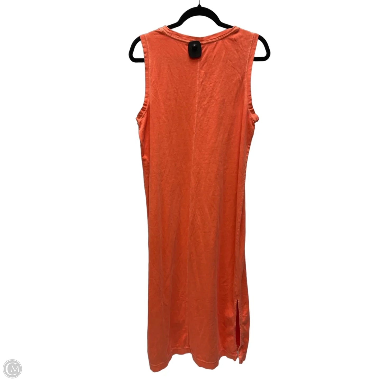 Dress Casual Midi By Old Navy In Orange, Size: L