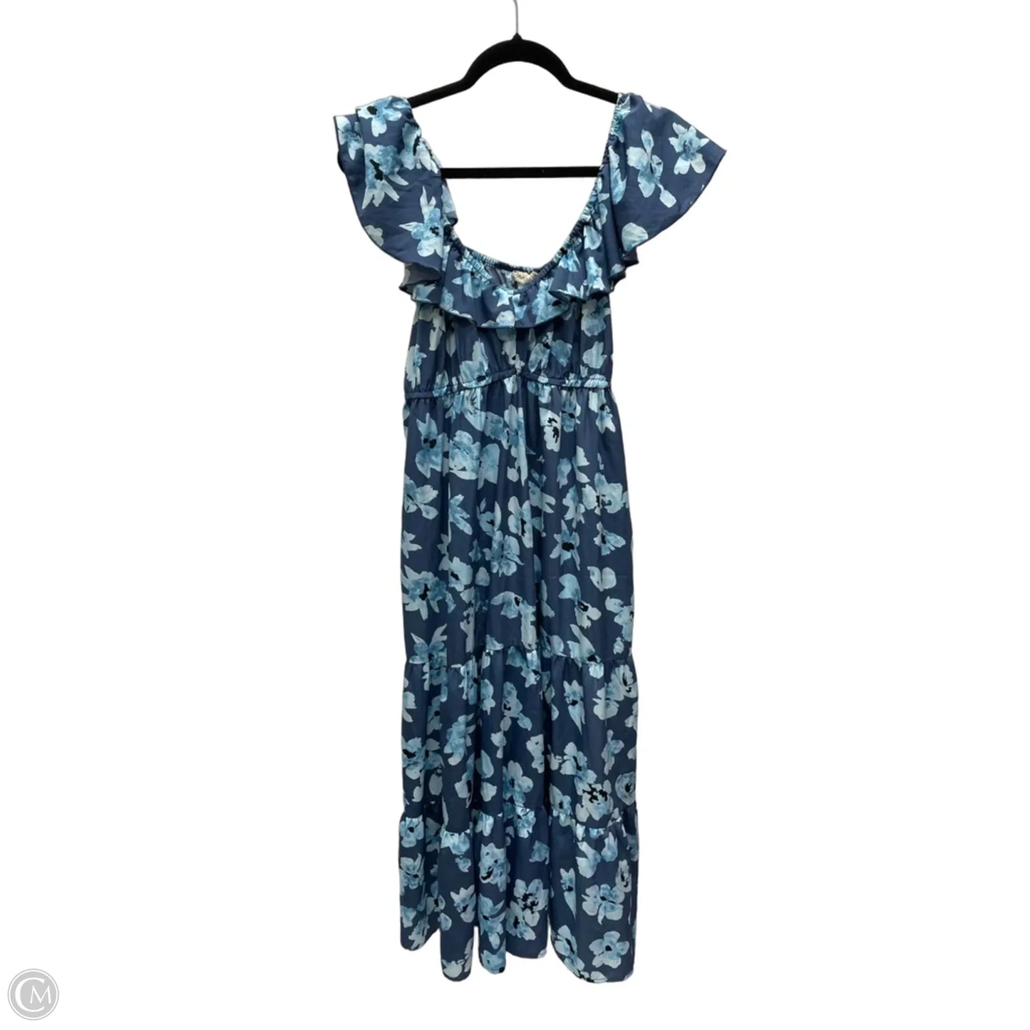 Dress Casual Short By Indulge In Floral Print, Size: L