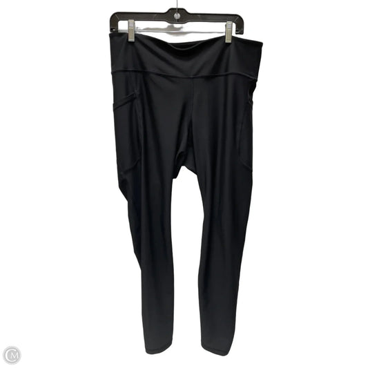 Athletic Leggings By Old Navy In Black, Size: Xl