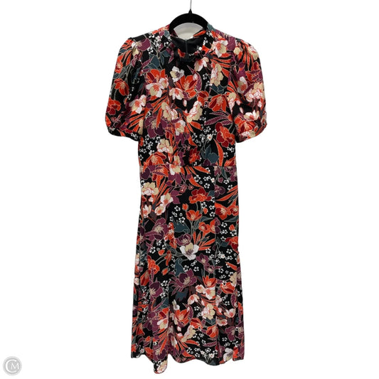 Dress Casual Midi By Julia Jordan In Floral Print, Size: Xs
