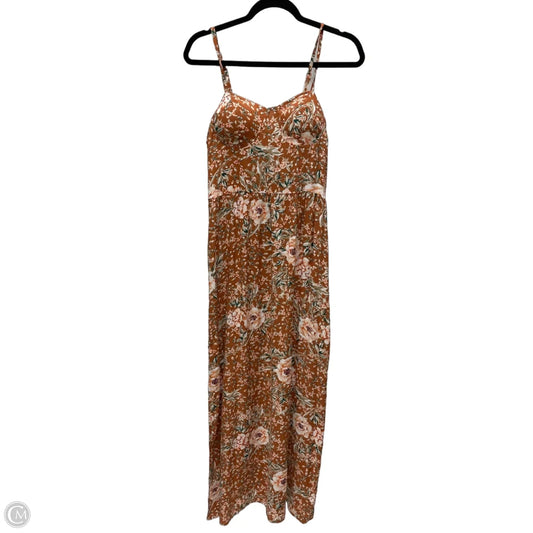 Dress Casual Maxi By Lila Rose In Floral Print, Size: M