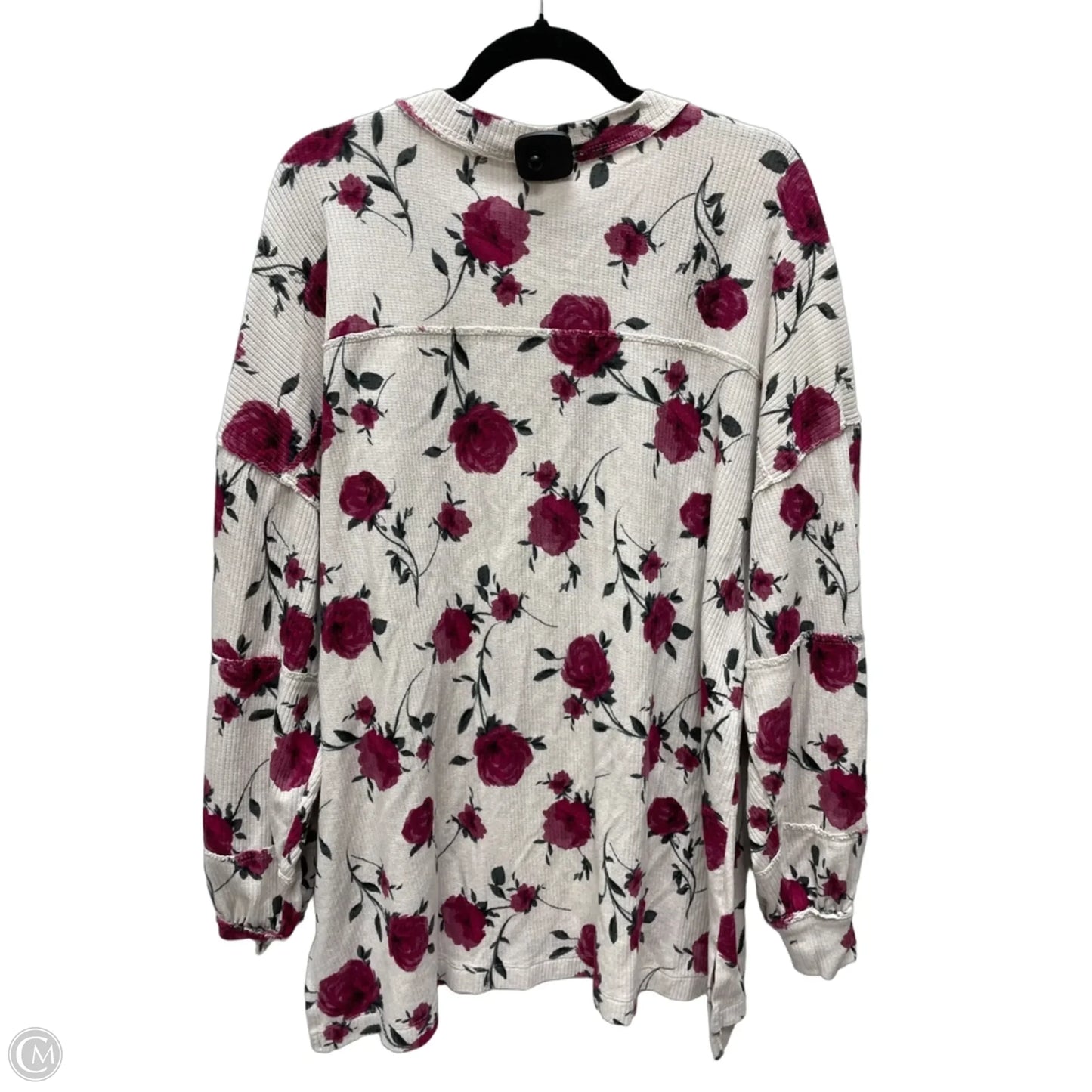Top Long Sleeve By Torrid In Floral Print, Size: 2x