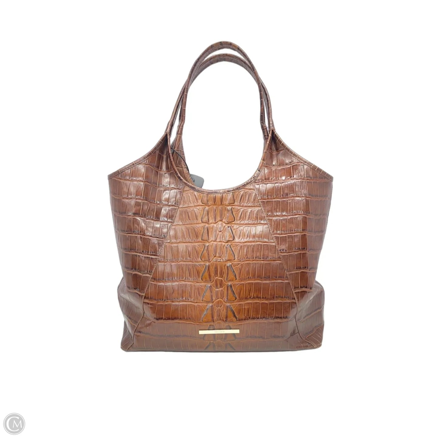 Handbag Designer By Brahmin, Size: Large