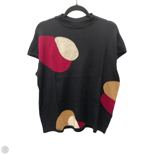 Sweater Short Sleeve By Chicos In Multi-colored, Size: L