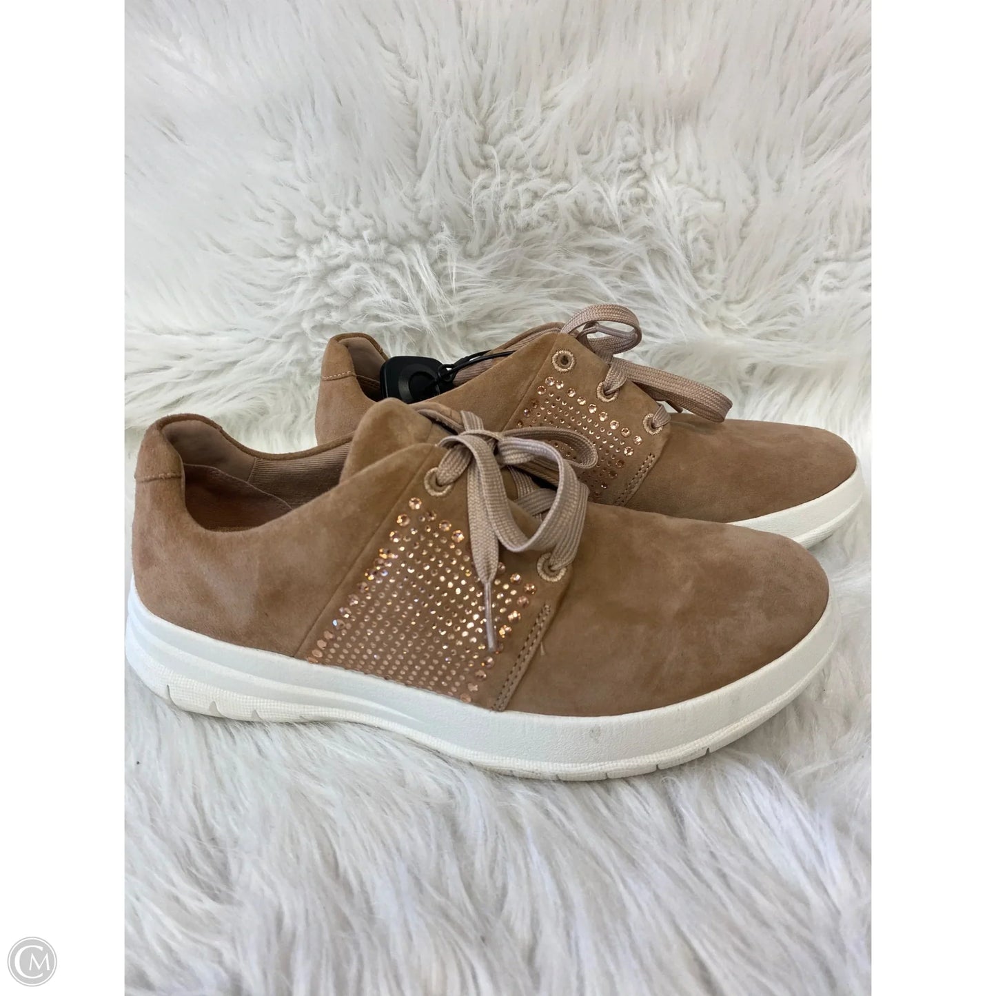 Shoes Sneakers By Fitflop In Brown, Size: 7