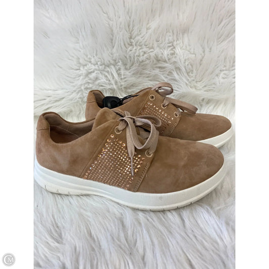 Shoes Sneakers By Fitflop In Brown, Size: 7