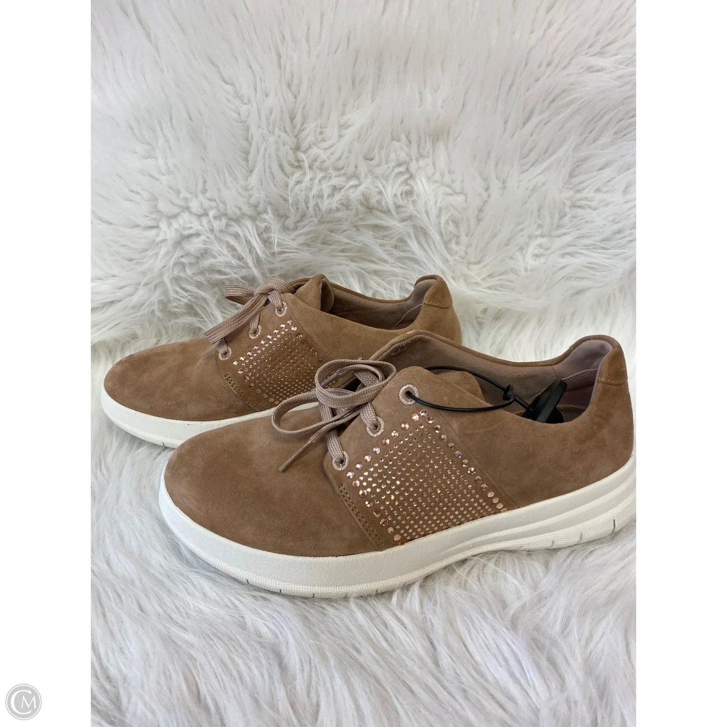 Shoes Sneakers By Fitflop In Brown, Size: 7