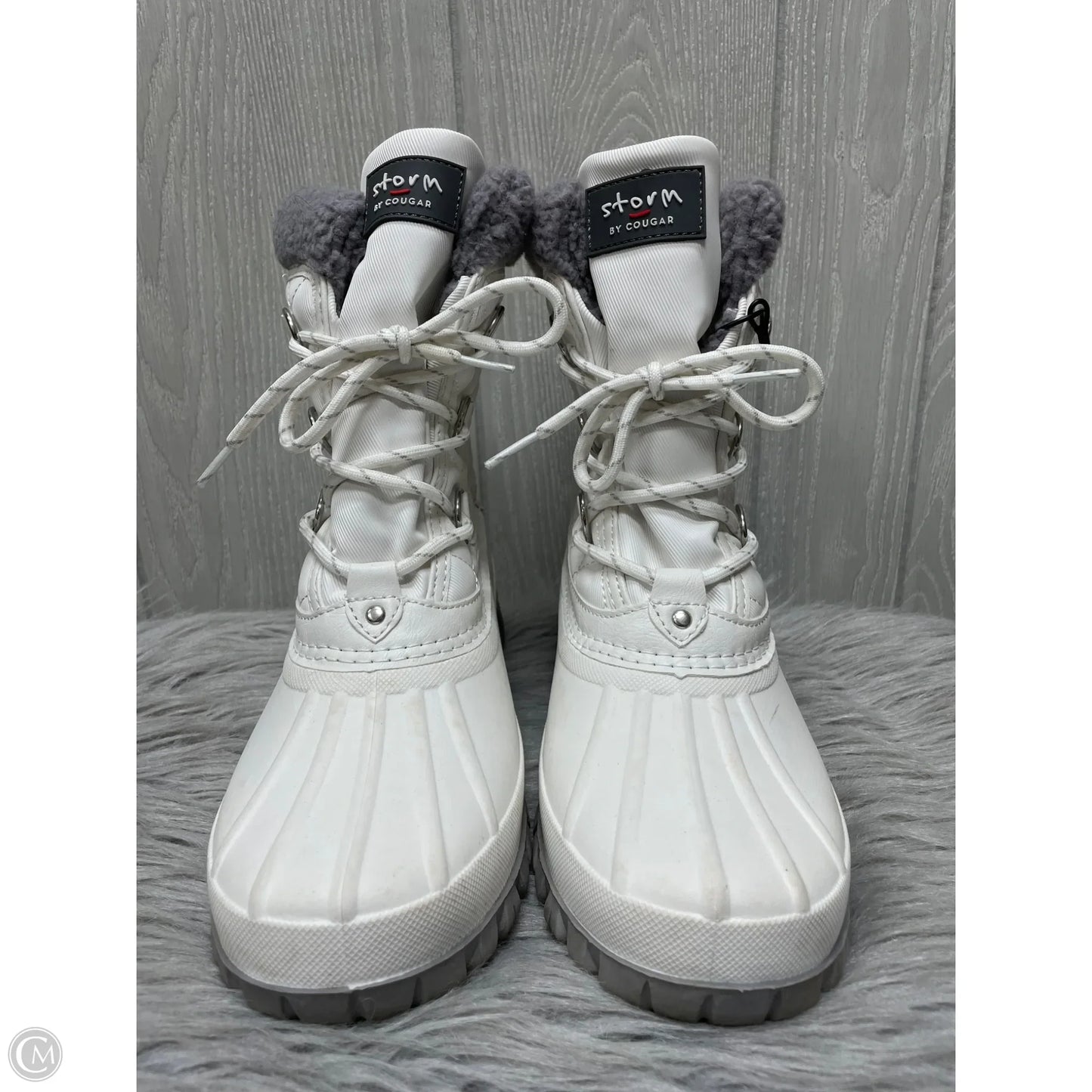Boots Snow By Storm In White, Size: 10
