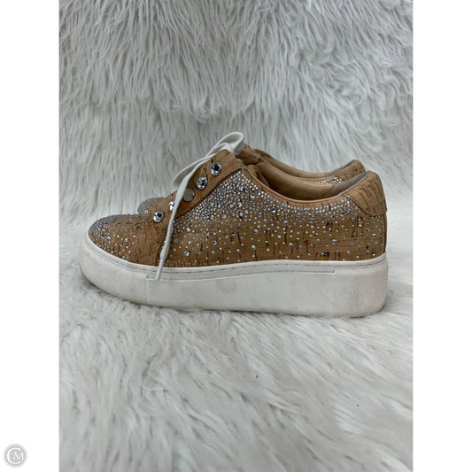 Shoes Sneakers Platform By Alex Marie In Tan, Size: 6.5