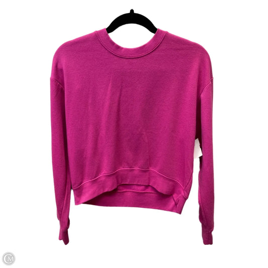 Top Long Sleeve By Zara In Pink, Size: S