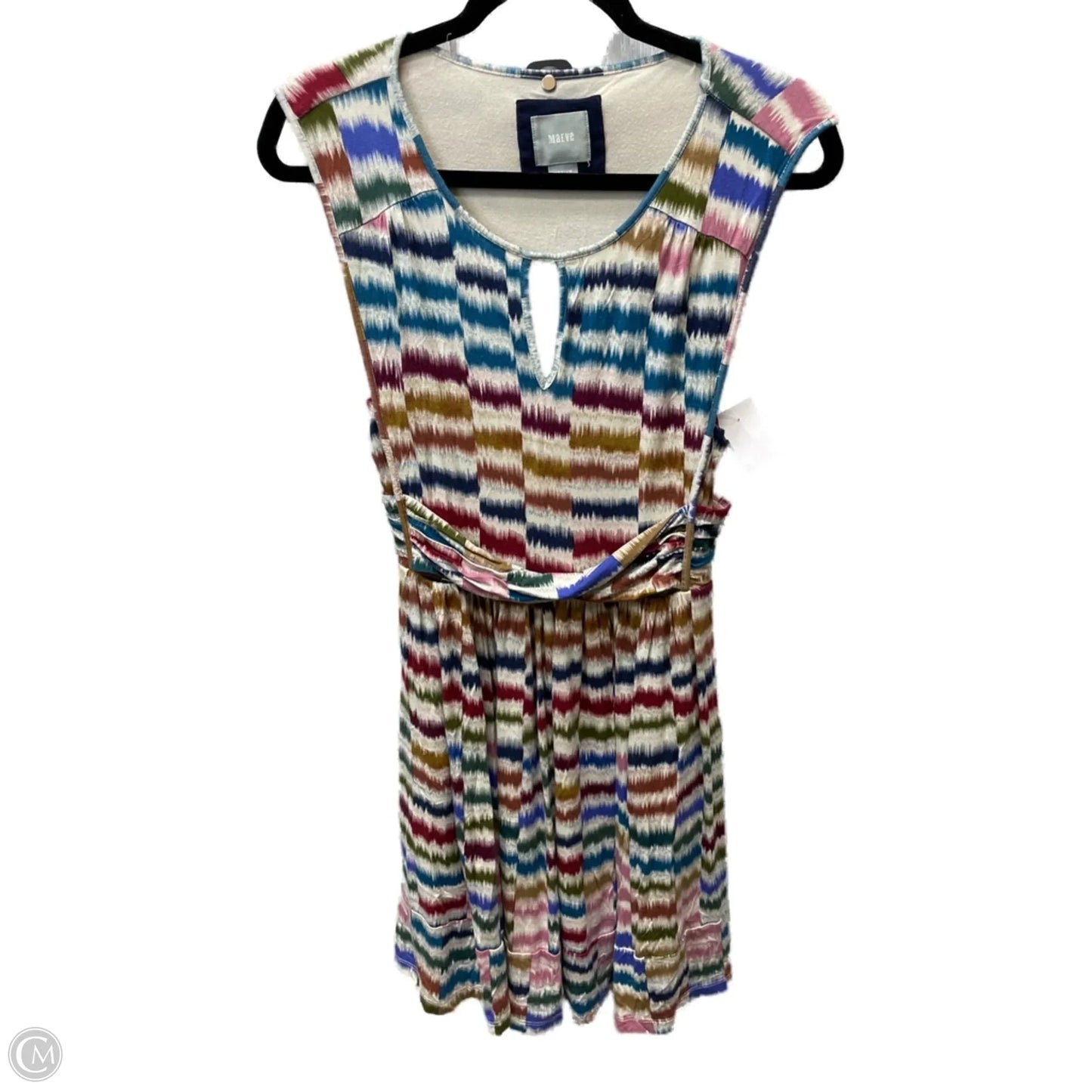 Dress Casual Short By Maeve In Striped Pattern, Size: M