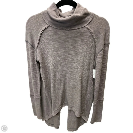 Top Long Sleeve By We The Free In Grey, Size: S