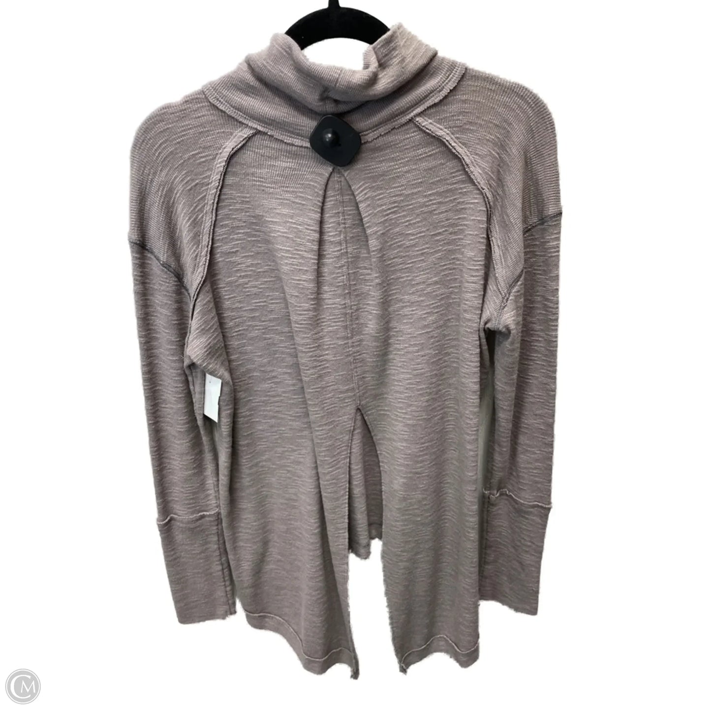 Top Long Sleeve By We The Free In Grey, Size: S