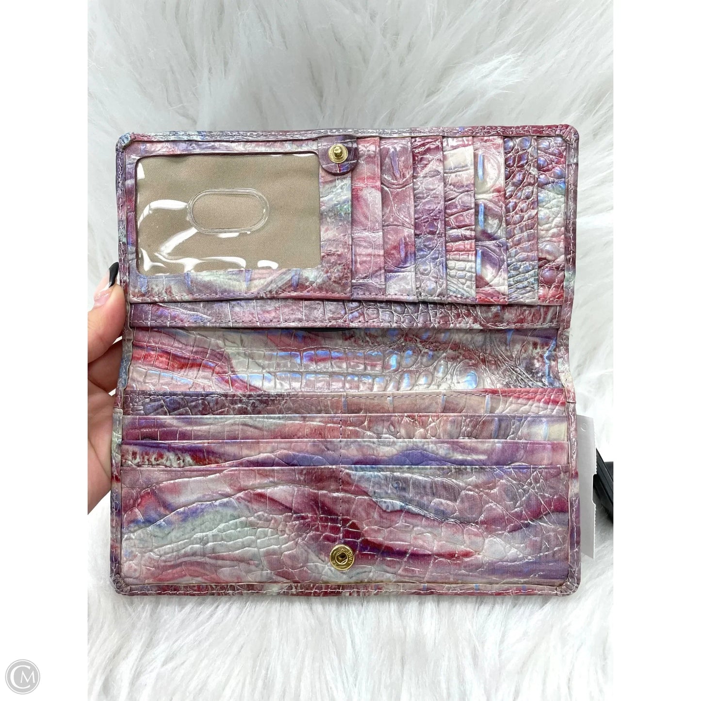 Wallet Designer By Brahmin, Size: Large
