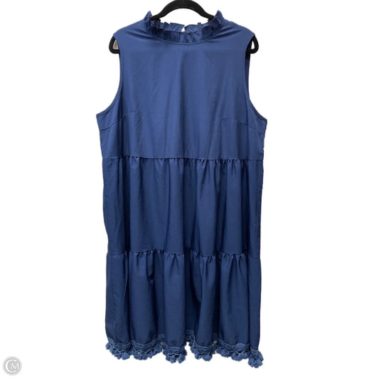 Dress Casual Short By Shein In Navy, Size: 2x