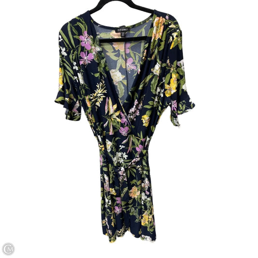 Dress Casual Short By Roz And Ali In Floral Print, Size: 2x