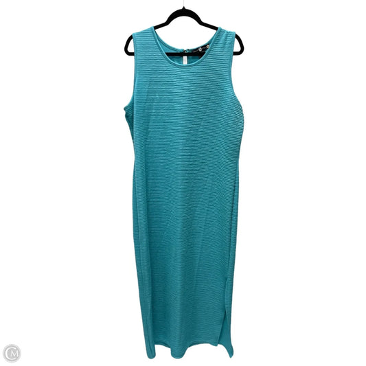 Dress Party Long By Ashley Stewart In Blue, Size: 1x