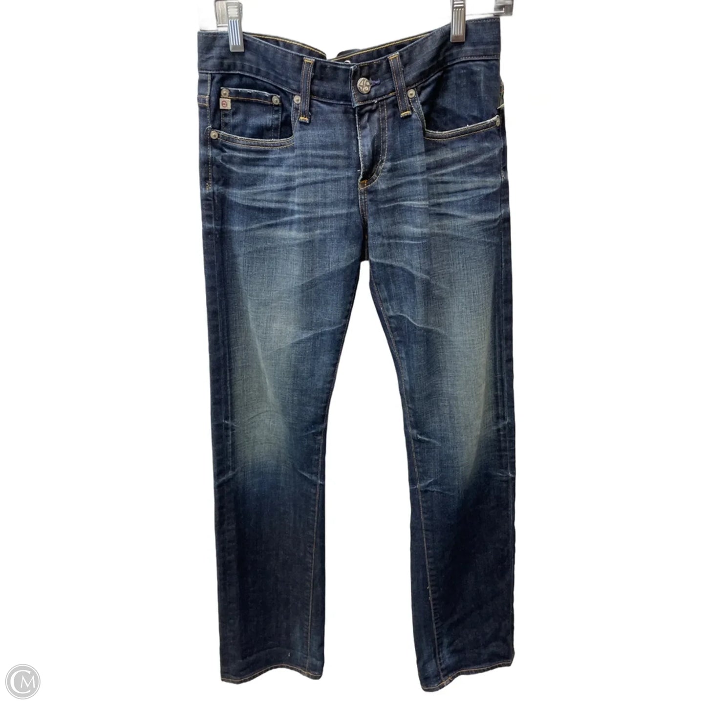 Jeans Boyfriend By Ag Jeans In Blue Denim, Size: 4