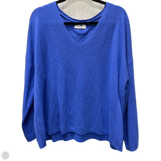 Sweater By Old Navy In Blue & Brown, Size: 2x