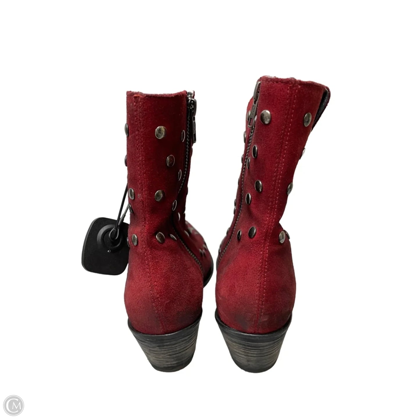 Boots Western By Corral In Red & Silver, Size: 6